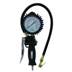 Пистолет для накачки шин KraftWell KRWTG-A4, с аналоговым жидкостным манометром Пистолет для накачки шин KraftWell KRWTG-A4, с аналоговым жидкостным манометром