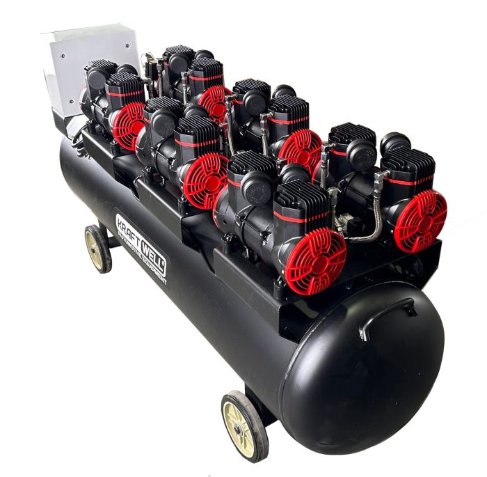 Поршневой компрессор KraftWell KRW-AC1500-280L, ременной привод, 1500 л/мин, 380В