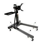 Кантователь двигателя FORCEKRAFT FK-TR29005 900 кг с полкой для инструмента