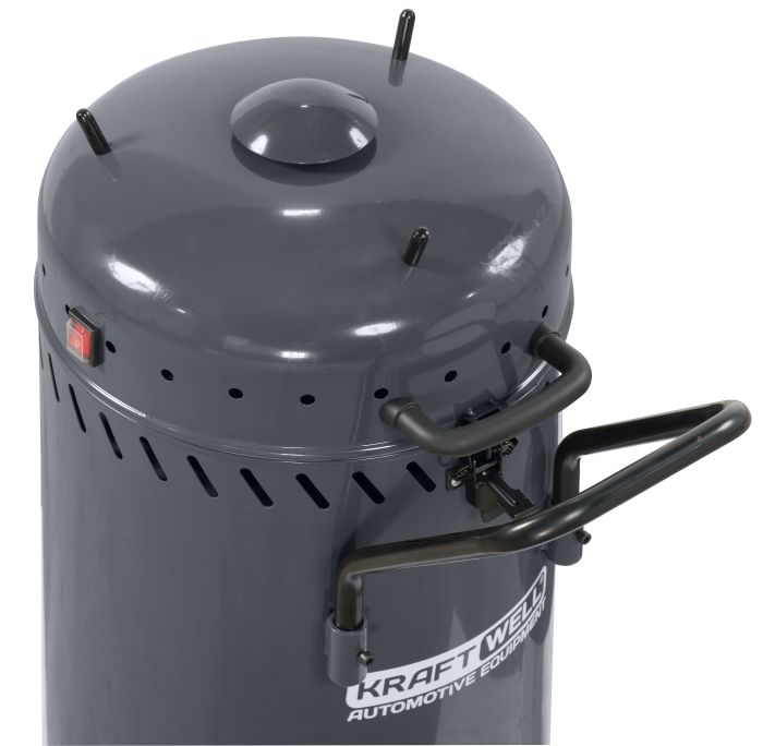 Пескоструйный аппарат пневматический KraftWell KRW-SB100H, передвижной, 104 литра