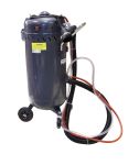 Пескоструйный аппарат пневматический KraftWell KRW-SB100H, передвижной, 104 литра