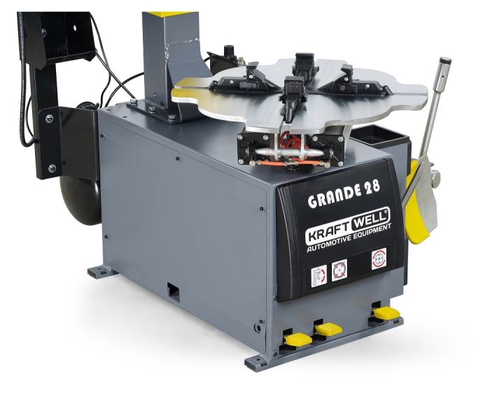 Шиномонтажный станок легковой KraftWell GRANDE 28, суперавтомат, две скорости, 380В