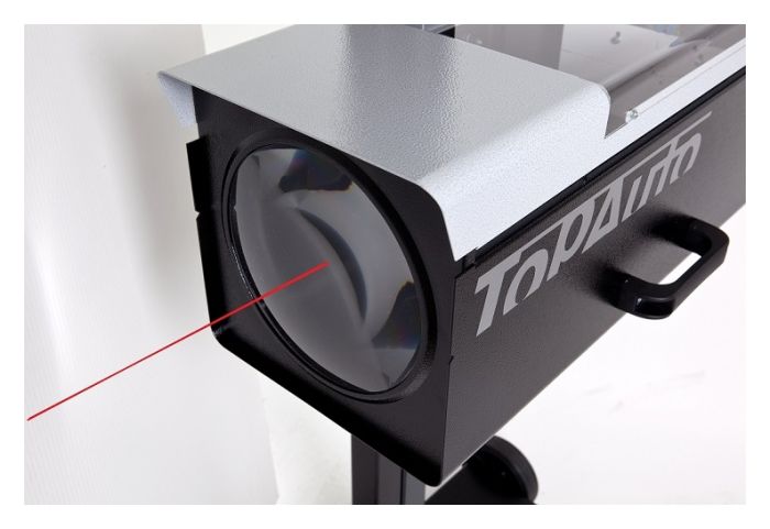 Тестер фар цифровой люксометр KraftWell HBA26DL1, усиленный, с лазерным наводчиком