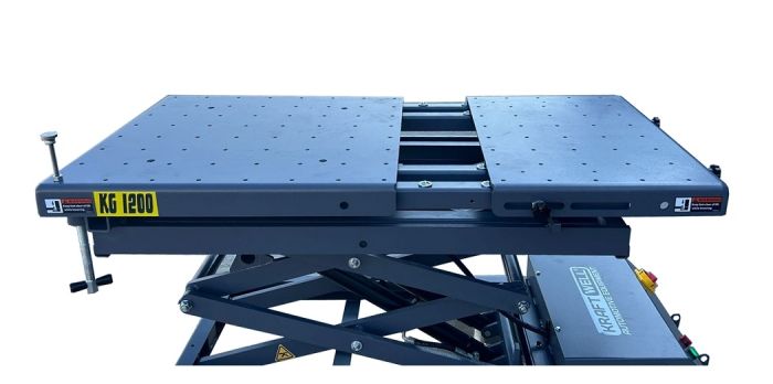 Платформа подъемная передвижная 1,2 тонн KraftWell KRWLT-12E, электрогидравлическая