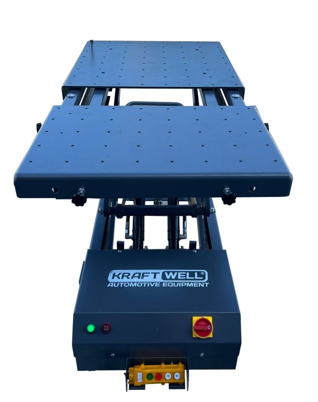 Платформа подъемная передвижная 1,2 тонн KraftWell KRWLT-12E, электрогидравлическая