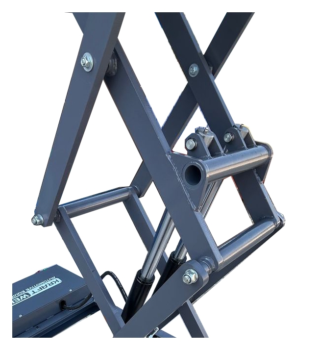 Платформа подъемная передвижная 1,2 тонн KraftWell KRWLT-12E, электрогидравлическая