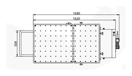Платформа подъемная передвижная 1,2 тонн KraftWell KRWLT-12E, электрогидравлическая