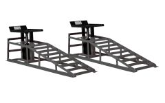 Гидравлическая заездная рампа 2 т, KraftWell KRWCR2, 2 шт.