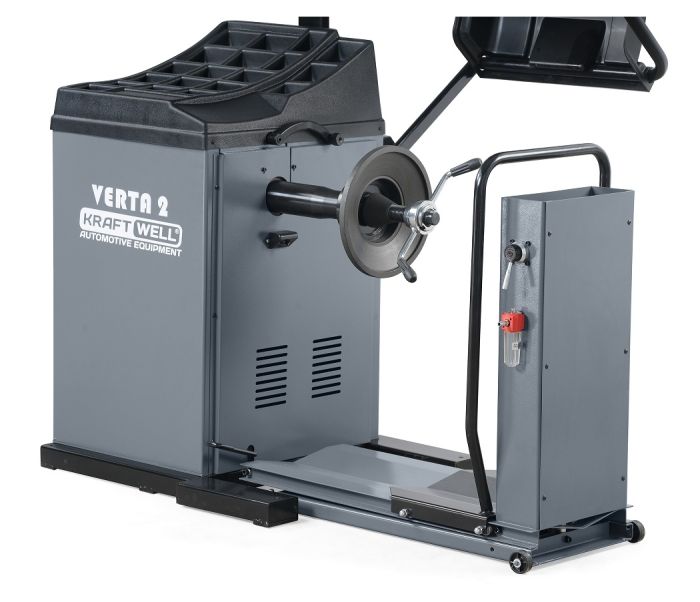 Балансировочный станок KraftWell VERTA 2/380 KRW244T/380, грузовой, полуавтомат, 380В