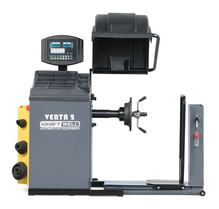 Балансировочный станок KraftWell VERTA 2/380 KRW244T/380, грузовой, полуавтомат, 380В