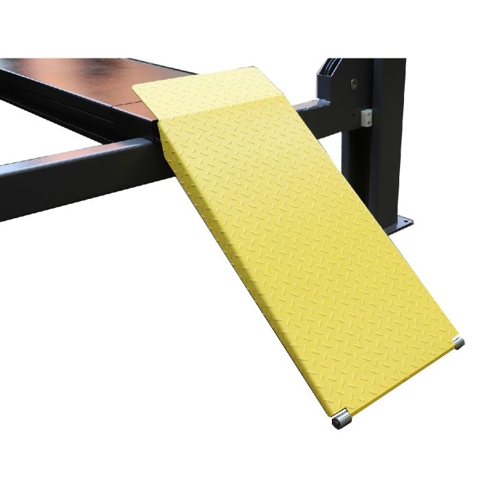 Подъемник четырехстоечный 4 тонны KraftWell KRW4WL (QUATTRO 4W4.3), электрогидравлический, для сход-развала, 380В