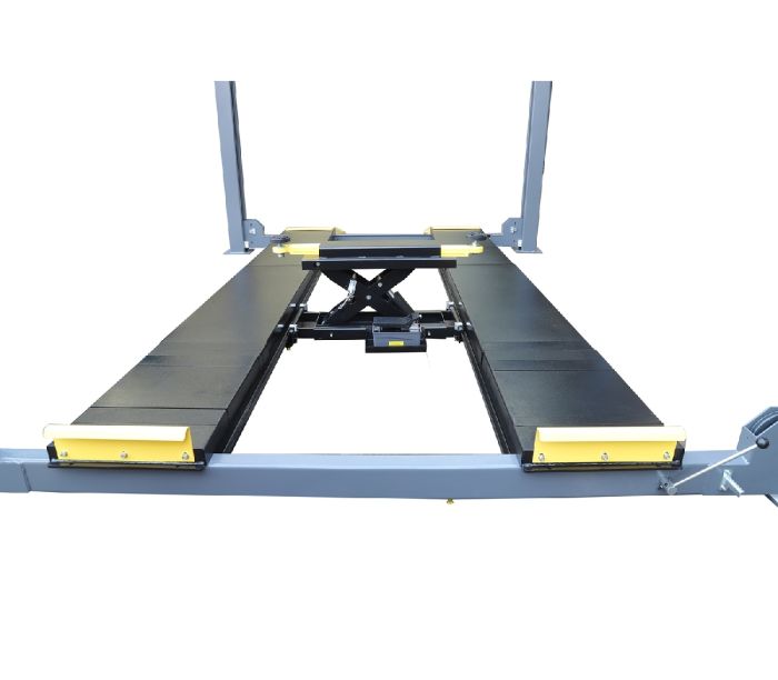 Подъемник четырехстоечный 4 тонн KraftWell QUATTRO 4W5.0, электрогидравлический, для сход-развала, 380В