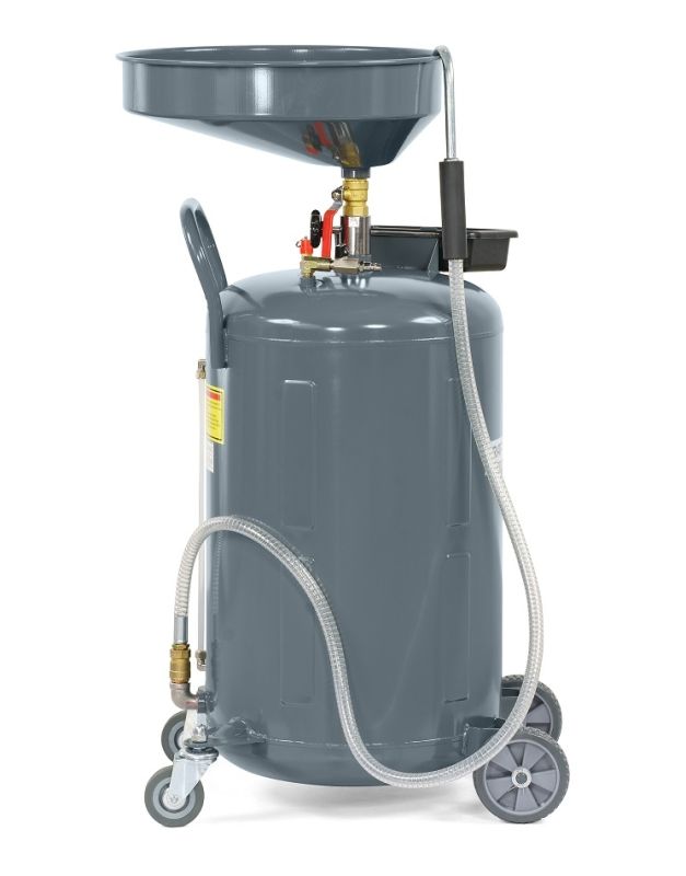 Установка для сбора масла/антифриза Kraftwell KRW1803.80L, 90 литров