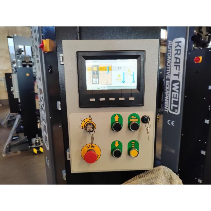 Подъёмник подкатной электрогидравлический 51 тонн (6х8,5т) KraftWell KRW6H8