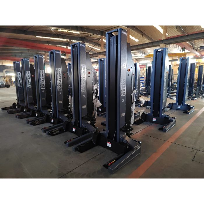 Подъёмник подкатной электрогидравлический 51 тонн (6х8,5т) KraftWell KRW6H8