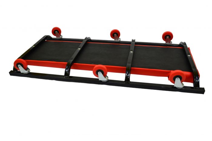 Лежак подкатной низкопрофильный красный Great Wolf GWC-1