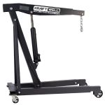 Кран гидравлический нескладной 3т KraftWell KRWC10, передвижной, гаражный