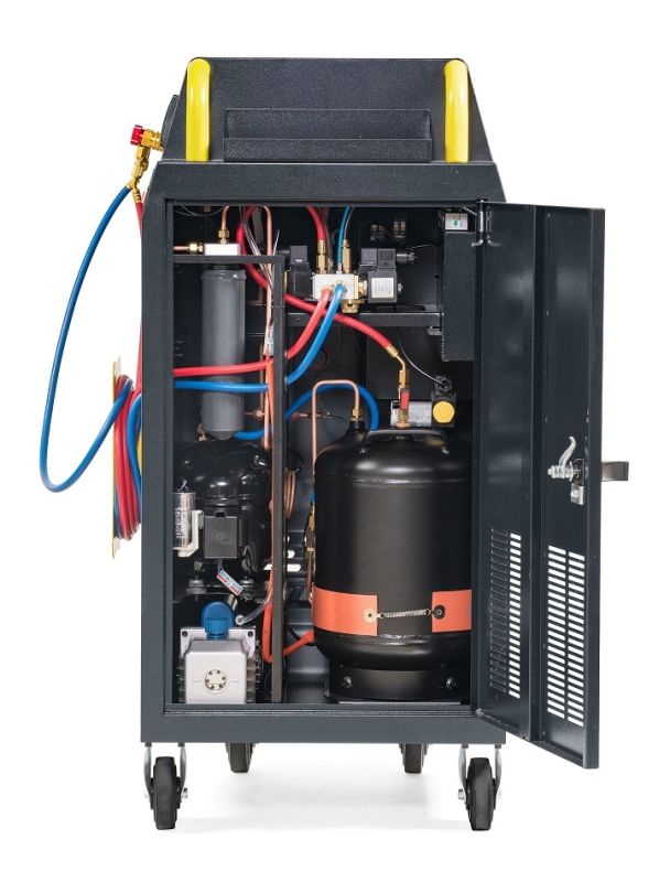 Станция для заправки автокондиционеров KraftWell KRW400Touch SERENA, автомат, 90 л/мин