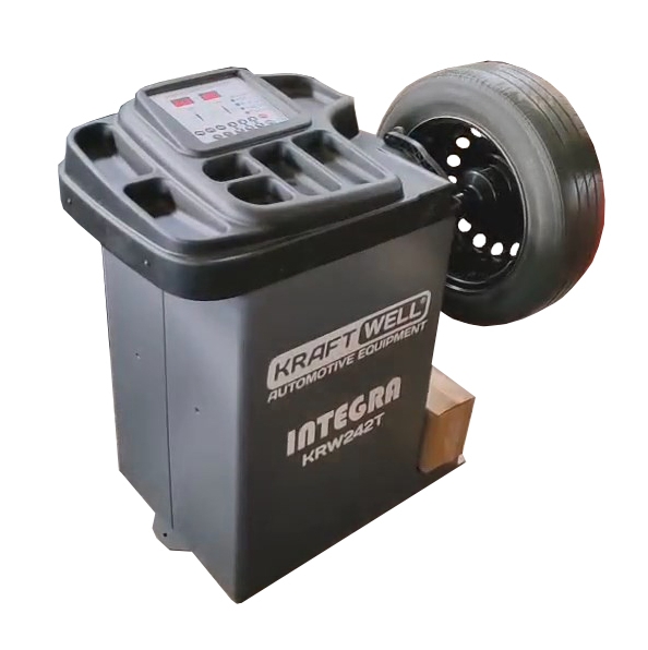 Балансировочный станок KraftWell INTEGRA KRW242T, легковой, ручной ввод, 220В