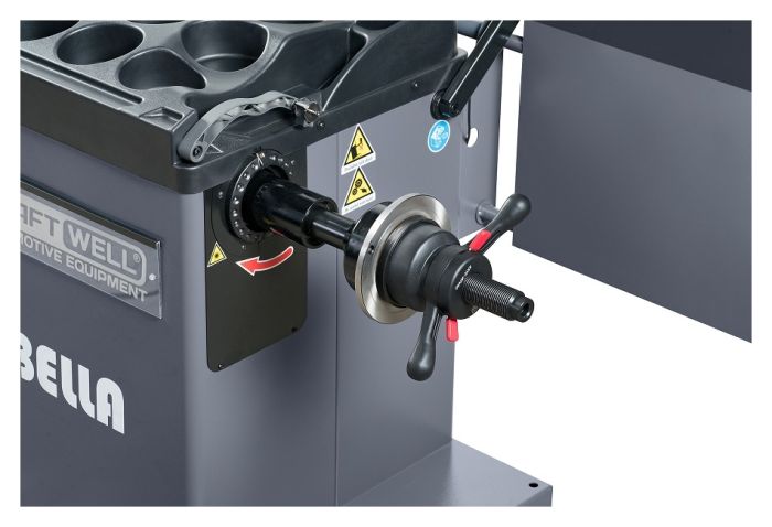 Балансировочный станок KraftWell BELLA KRW245E, легковой, автоматический, 220В