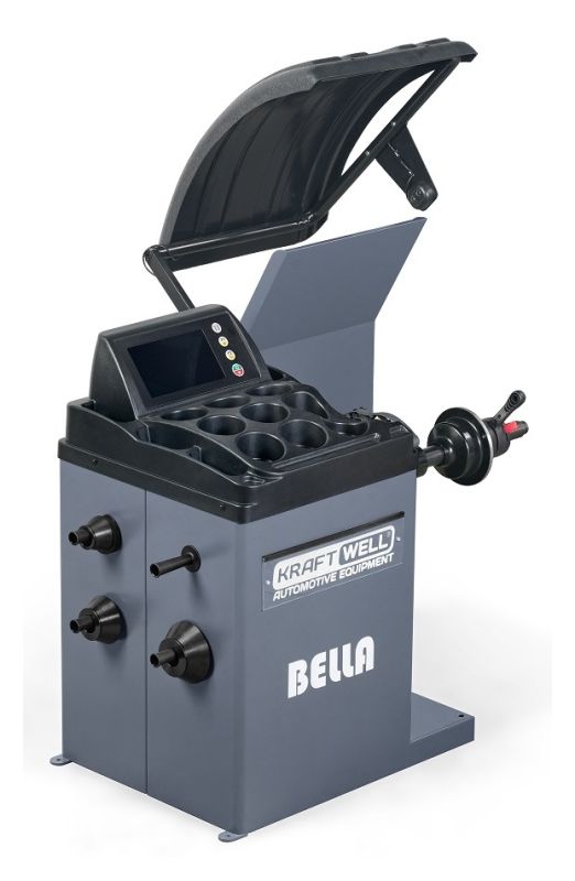 Балансировочный станок KraftWell BELLA KRW245E, легковой, автоматический, 220В