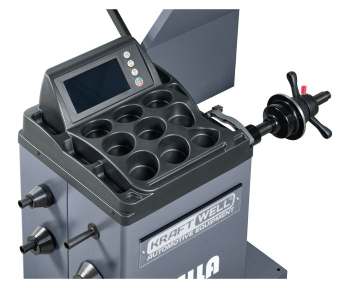 Балансировочный станок KraftWell BELLA KRW245E, легковой, автоматический, 220В