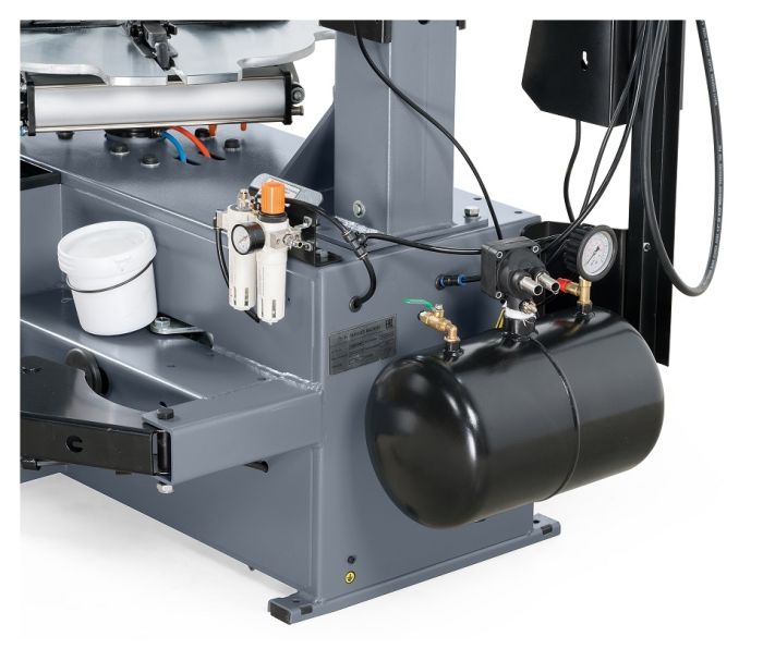 Шиномонтажный станок легковой KraftWell KRW28MR, суперавтомат, инвертор, 220В