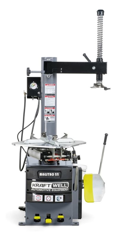Шиномонтажный станок легковой KraftWell MAESTRO 22/220, полуавтоматический, 220В, до 22"