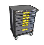 Тележка инструментальная KraftWell KRW-T7D, закрытая, 7 ящиков