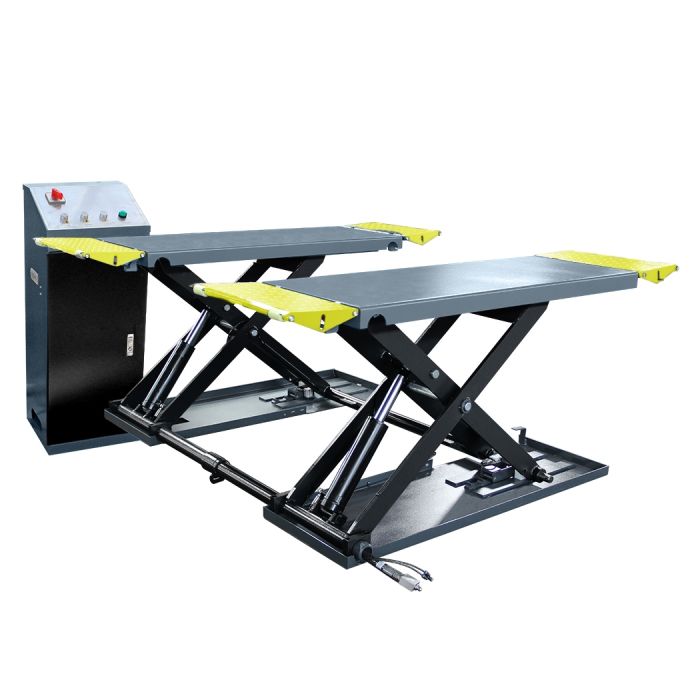 Подъемник ножничный мобильный электрогидравлический 3,5т KraftWell FORBI 3.5G/220, 220В, автомобильный