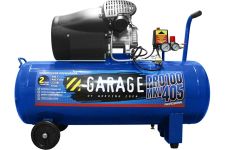 Поршневой компрессор Garage PRO 100.MKV405/2.3, прямой привод, 405л/мин, 100л, 220В