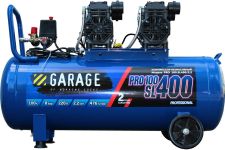 Поршневой компрессор безмасляный Garage PRO 100.SL400/2.2, прямой, 476л/мин, 100л, 220В
