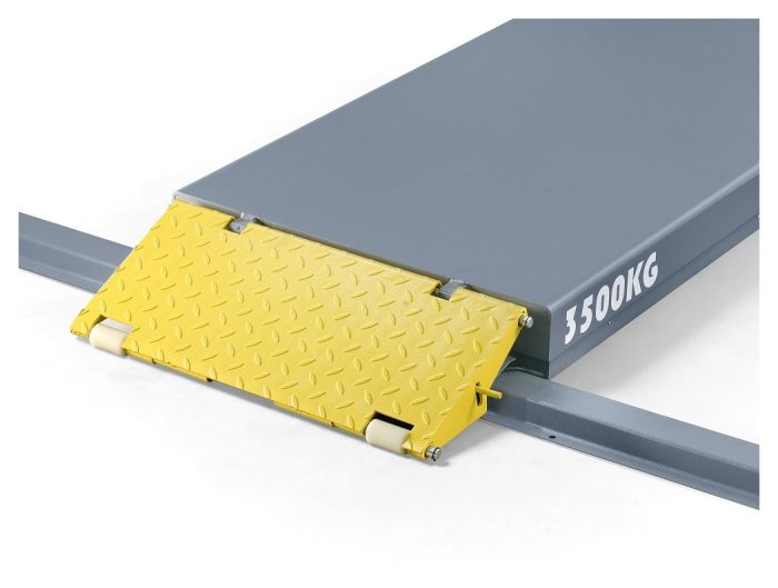 Подъемник ножничный электрогидравлический 3,5т KraftWell FORBI 3.5B, 380В, автомобильный