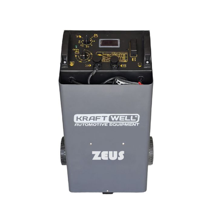 Пуско-зарядное устройство KraftWell ZEUS, 500А, передвижное