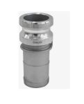 Камлок T-IND E, ниппель с хвостовиком 1 1/2", 38мм, Алюминиевый