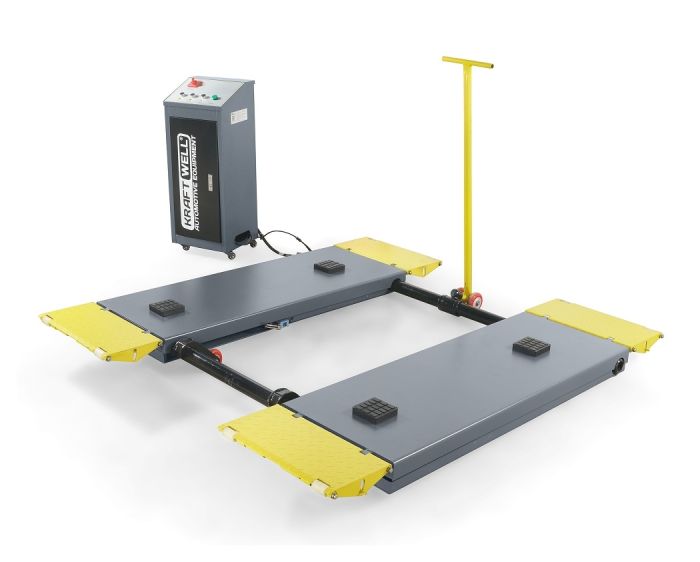 Подъемник ножничный мобильный электрогидравлический 3,5т KraftWell FORBI 3.5G, 380В, автомобильный