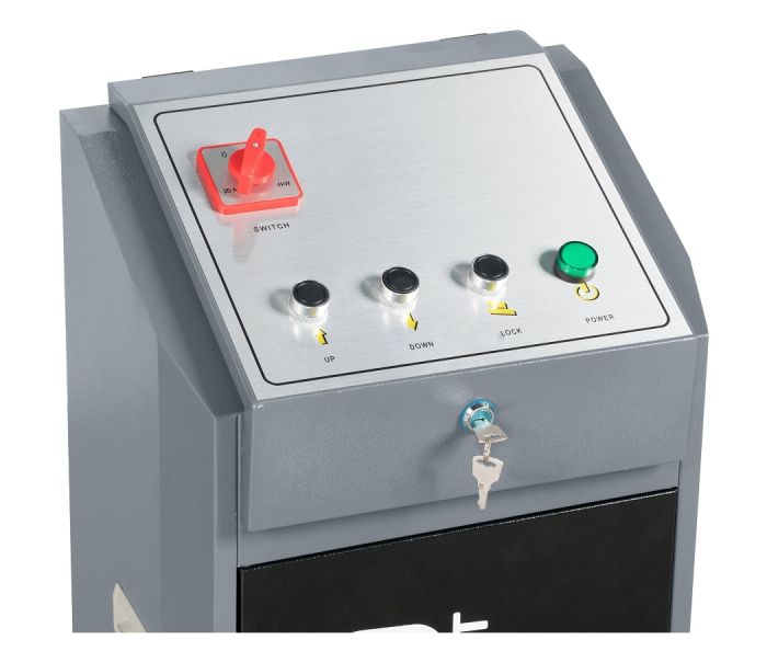 Подъемник ножничный мобильный электрогидравлический 3,5т KraftWell FORBI 3.5G/220, 220В, автомобильный