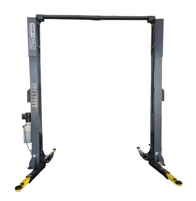 Подъемник двухстоечный автомобильный 4 тонны KraftWell VERSA 2B, электрогидравлический, 380В