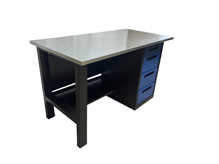 Верстак слесарный Great Wolf GWT-V1400B, 4 ящика