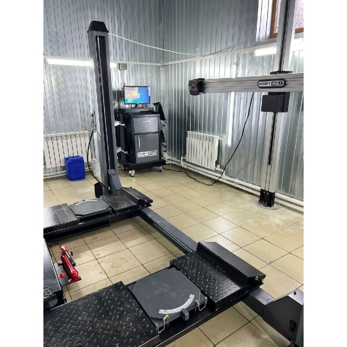 Стенд сход развала 3D KraftWell VeritaPro-III, напольный, 5Мп, с ПК, с лифтом
