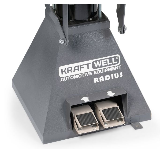 Борторасширитель пневматический KraftWell RADIUS, для легковых/грузовых шин, напольный