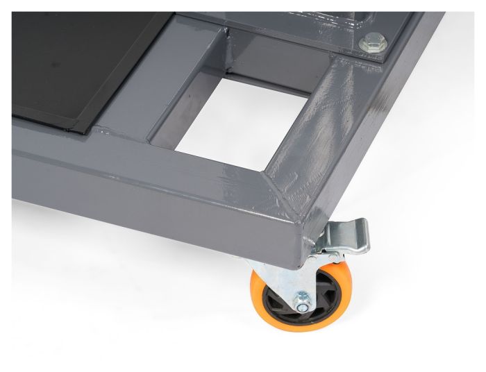 Стенд для разбора двигателей KraftWell ROTO 500, 500 кг, с редуктором