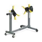 Стенд для разбора двигателей KraftWell KRWES-G, 900кг, двухсторонний, с редуктором