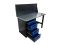 Верстак слесарный Great Wolf GWT-V1400BL1, 4 ящика, с экраном