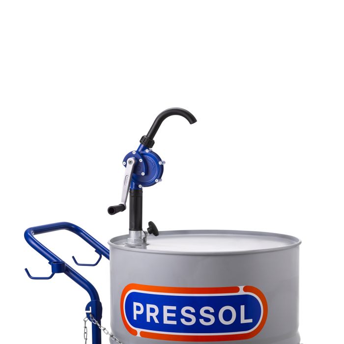 Насос для масла,дизельного топлива,керосина ручной роторный для бочки Pressol 13055, 18 л/мин