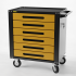 Тележка инструментальная Garopt Standart GTS6.YELL, закрытая, 6 ящиков, с доводчиками