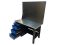 Верстак слесарный Great Wolf GWT-V1400BL2, 4 ящика, дв. экран