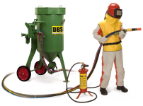 Комплект пескоструйного оборудования Contracor на базе BlastRazor Z-100RC (RAZOR Z-100RC, Twinline 20м, ExtraBlast-25 20м, NHP-1, CQP-1, RTC-6.5)