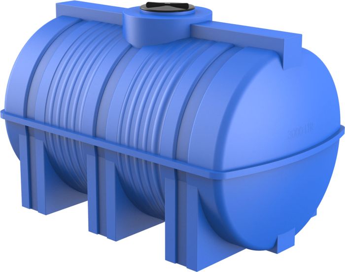 Емкость цилиндрическая Polimer-Group G 3000, 3000 литров, синяя