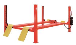 Подъемник четырехстоечный 5,5 тонн Atis A455A, электрогидравлический, для сход-развала, 380В